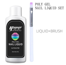 Slip Solution for Poly Gel with brush