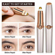 Painless Electric Eyebrow Trimmer Lip Face Hair Razor Epilator Pen Hair Remover Eyebrow Shaver Eye Makeup for Women